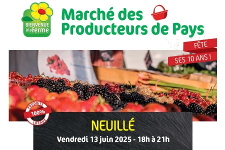 March&eacute; des producteurs &agrave; Neuill&eacute;
