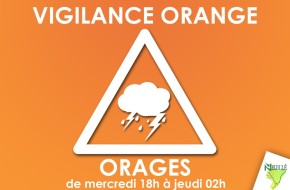 Vigilance orange ORAGES